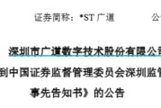 老黄历本顶格重罚！*ST广道实控人被终身市场禁入